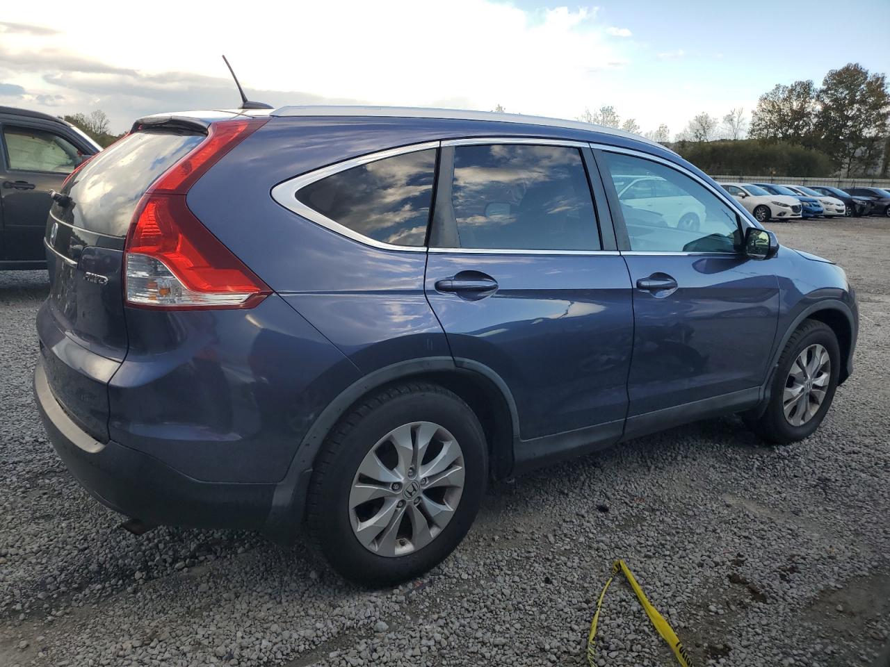 2012 Honda CR-V VIN 5J6RM4H76CL016737 Copart auction photo, side damage thumbnail 3