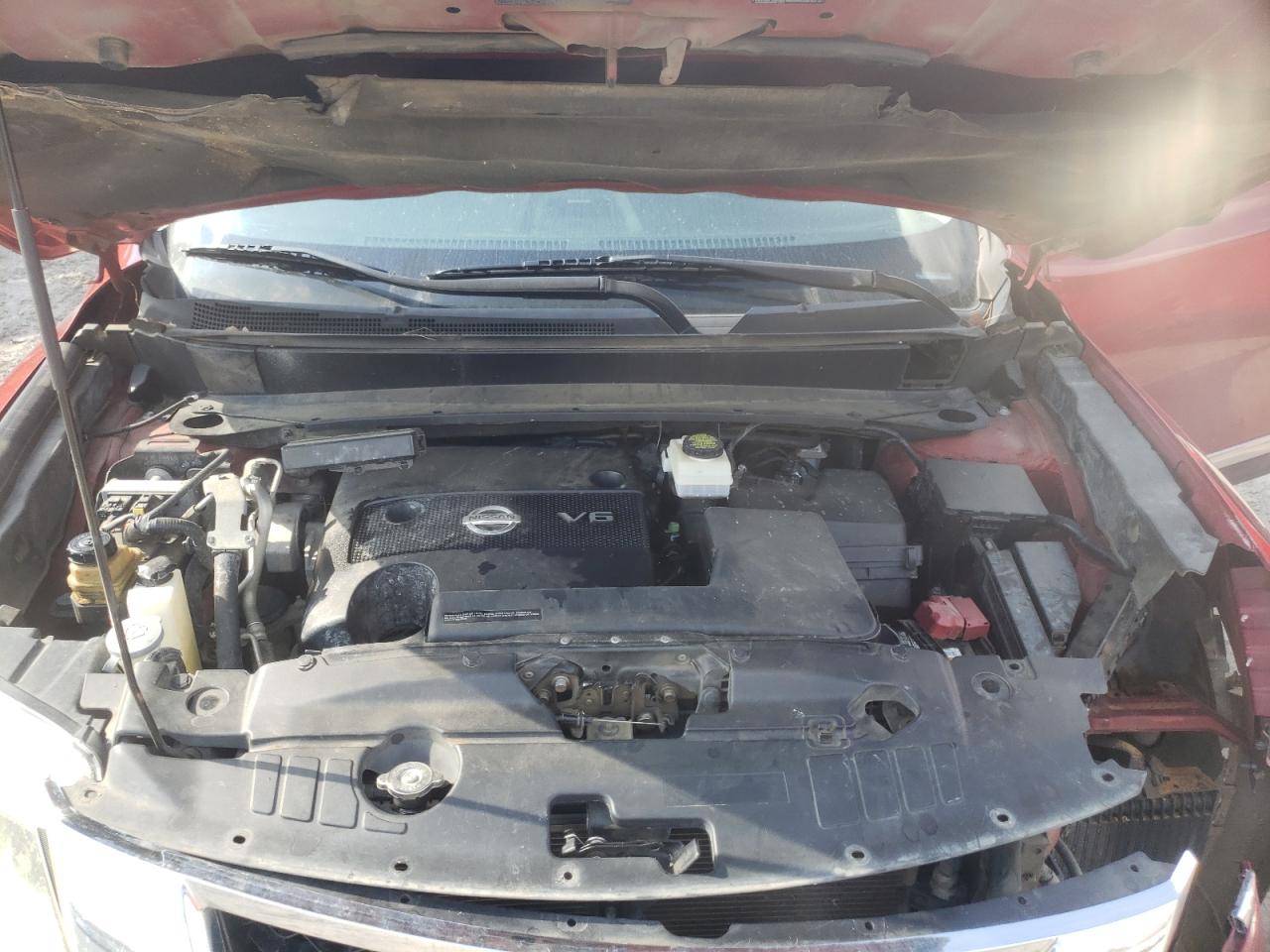 2014 Nissan Pathfinder VIN 5N1AR2MM0EC680938 Copart auction photo, front end damage thumbnail 12