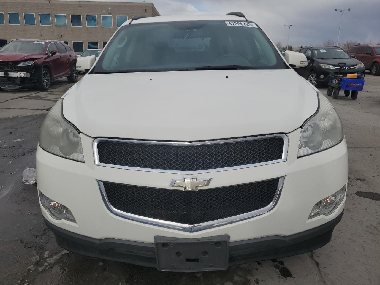2011 Chevrolet Traverse VIN 1GNKRGED6BJ179541 Copart auction photo, side / hail damage thumbnail 5