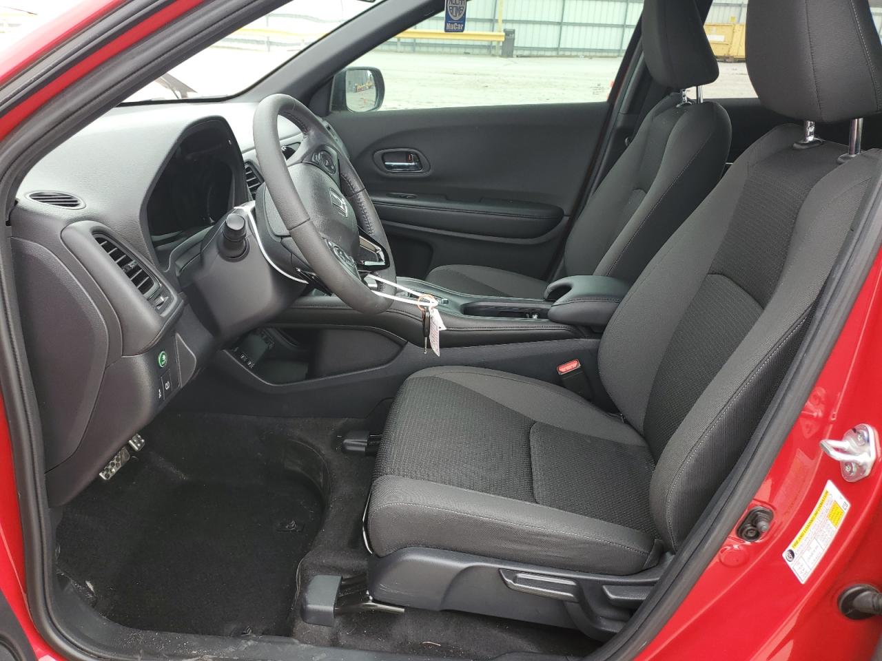 2022 Honda HR-V VIN 3CZRU5H1XNM706655 Copart auction photo, side / rear end damage thumbnail 7
