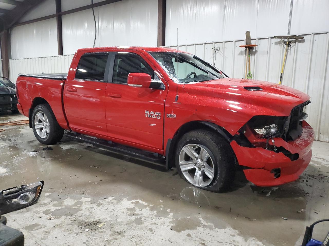 2016 RAM 1500 VIN 1C6RR7MT7GS171957 Copart auction photo, front end damage thumbnail 4