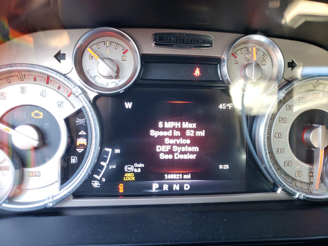 2014 RAM 3500 VIN 3C63R3FL2EG260304 Copart auction photo, water/flood damage thumbnail 9