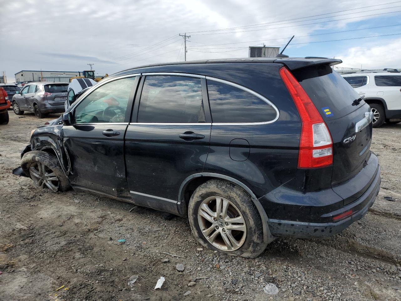 2011 Honda CR-V VIN JHLRE4H76BC000347 Copart auction photo, all over damage thumbnail 2