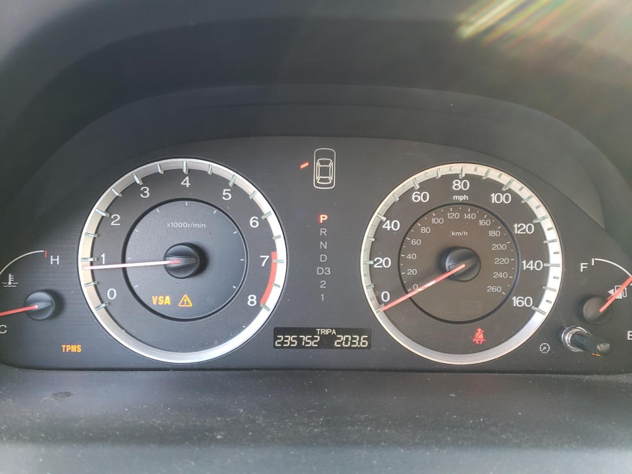 2009 Honda Accord VIN 1HGCP36819A050065 Copart auction photo, all over damage thumbnail 9