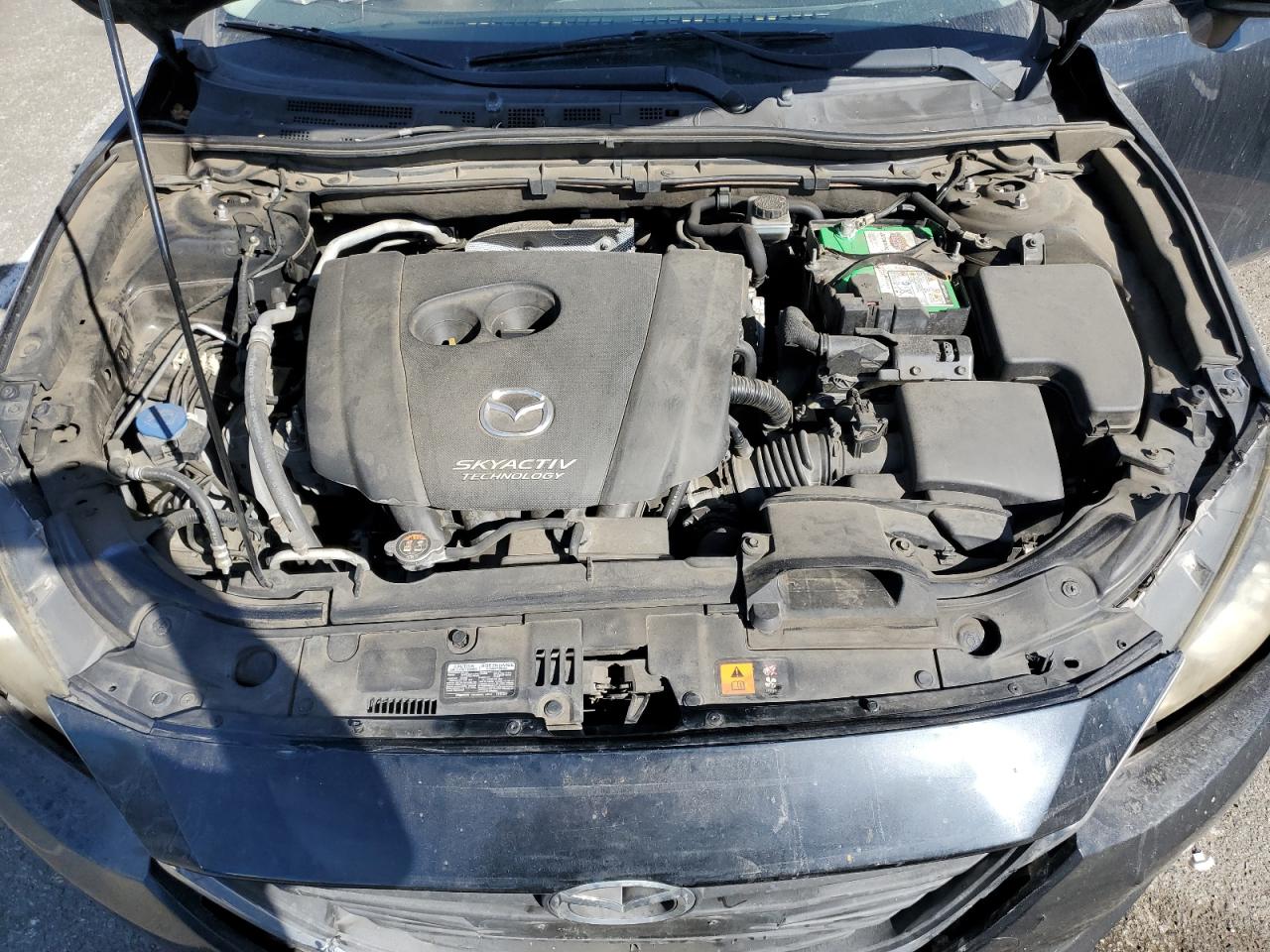 2016 Mazda 3 VIN JM1BM1T71G1292662 Copart auction photo, front end damage thumbnail 11
