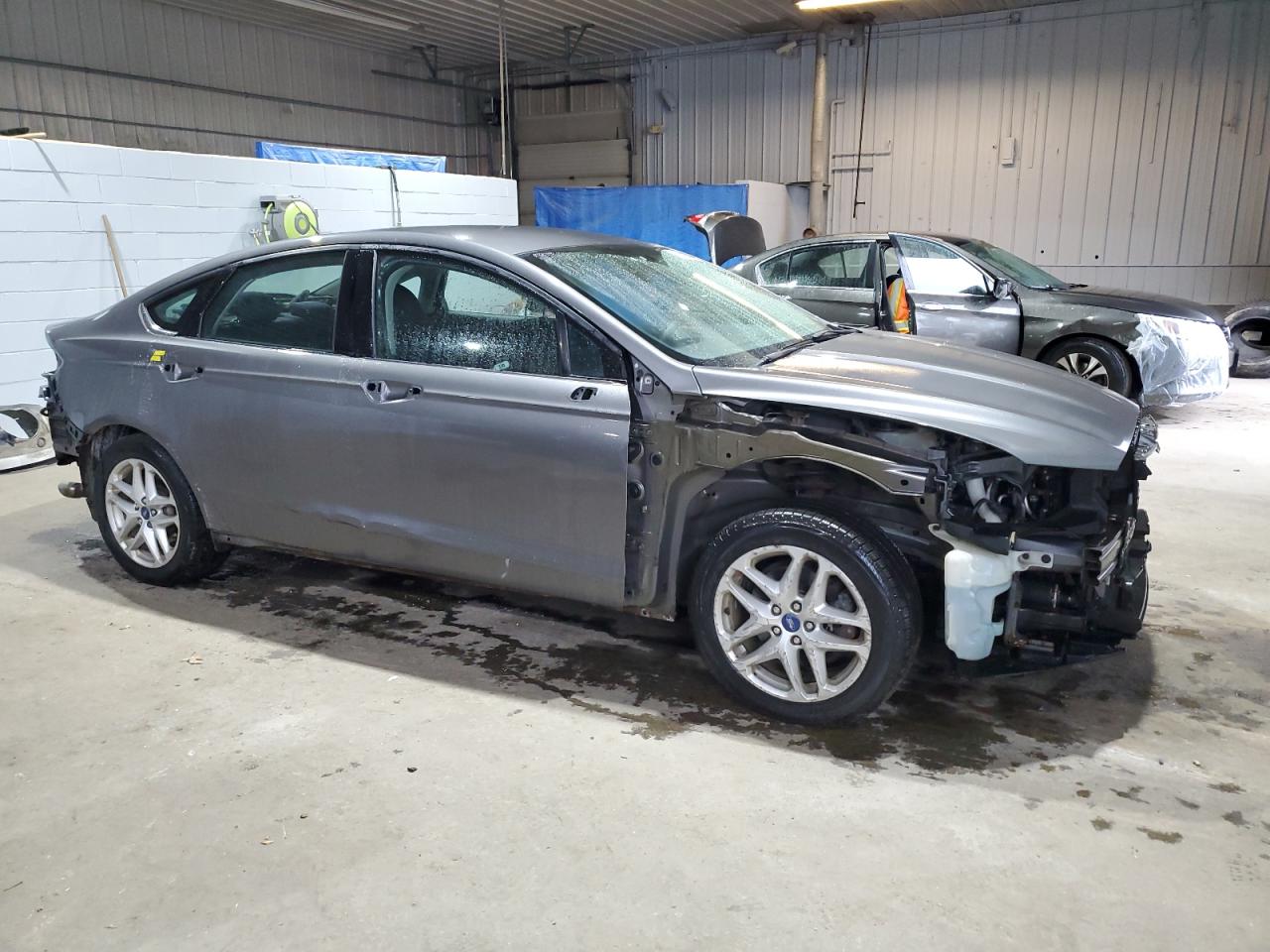2013 Ford Fusion VIN 3FA6P0HRXDR389265 Copart auction photo, front end / rear end damage thumbnail 4