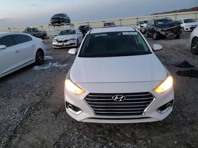 2022 Hyundai Accent VIN 3KPC24A6XNE178773 Copart auction photo, rear end / minor dent/scratches damage thumbnail 11