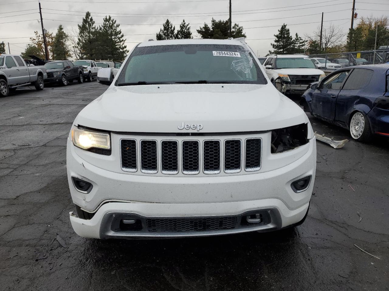 2015 Jeep Grand Cherokee VIN 1C4RJFCG5FC652216 Copart auction photo, all over damage thumbnail 5