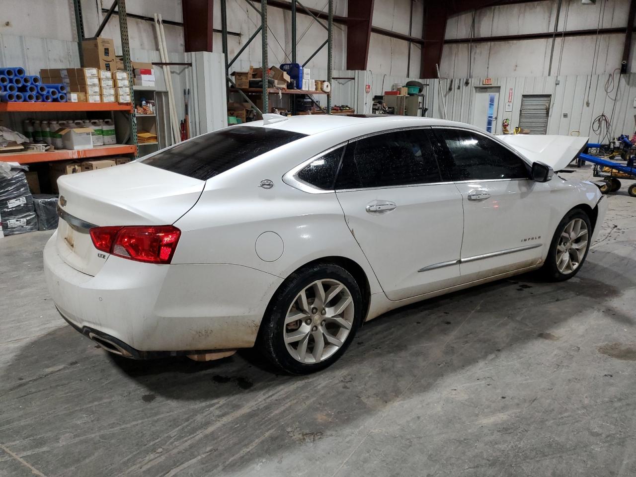 2016 Chevrolet Impala VIN 2G1145S37G9153805 Copart auction photo, front end / minor dent/scratches damage thumbnail 3