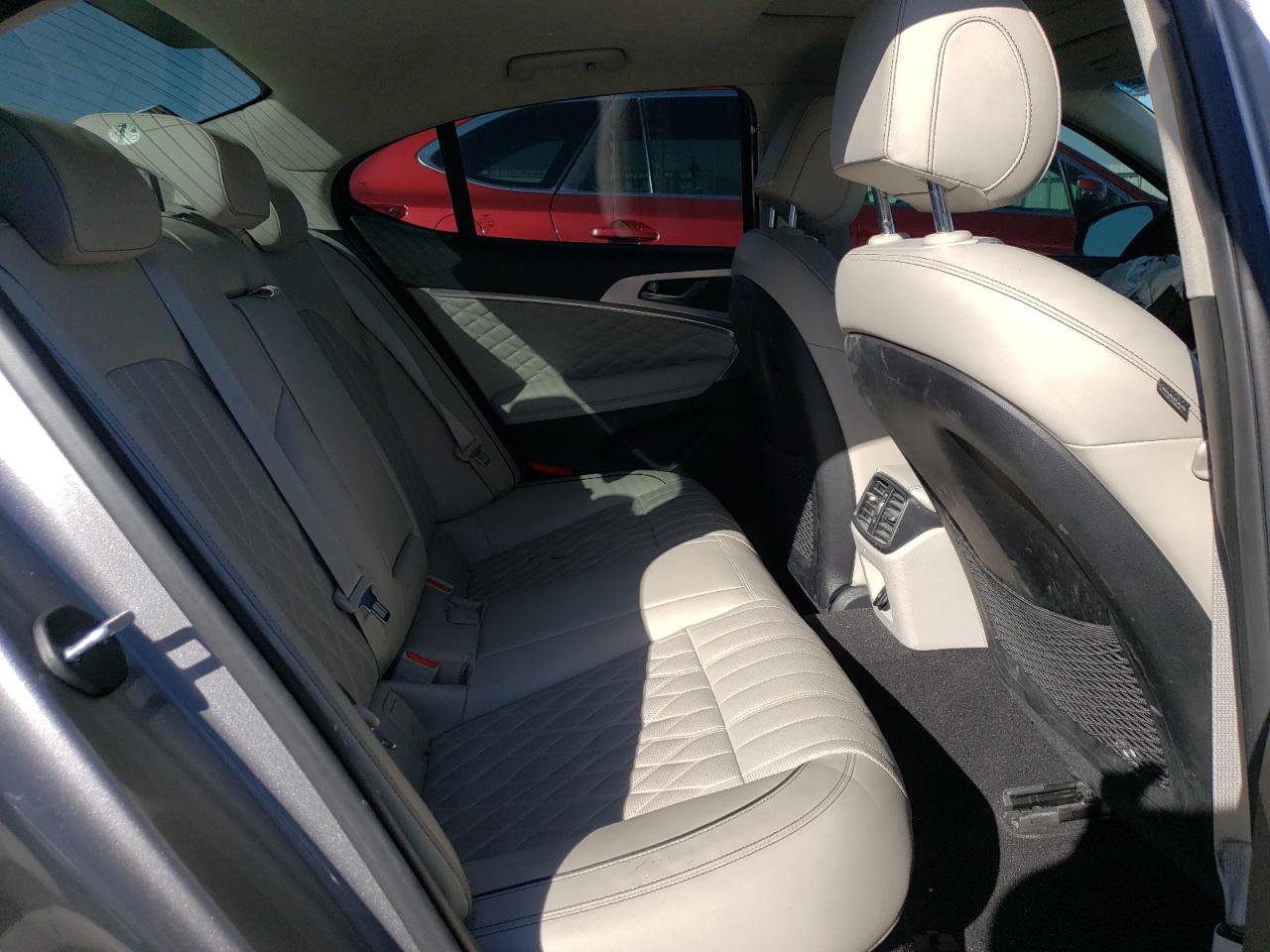 2021 Genesis G70 VIN KMTG44LA9MU075200 Copart auction photo, front end / rear end damage thumbnail 10