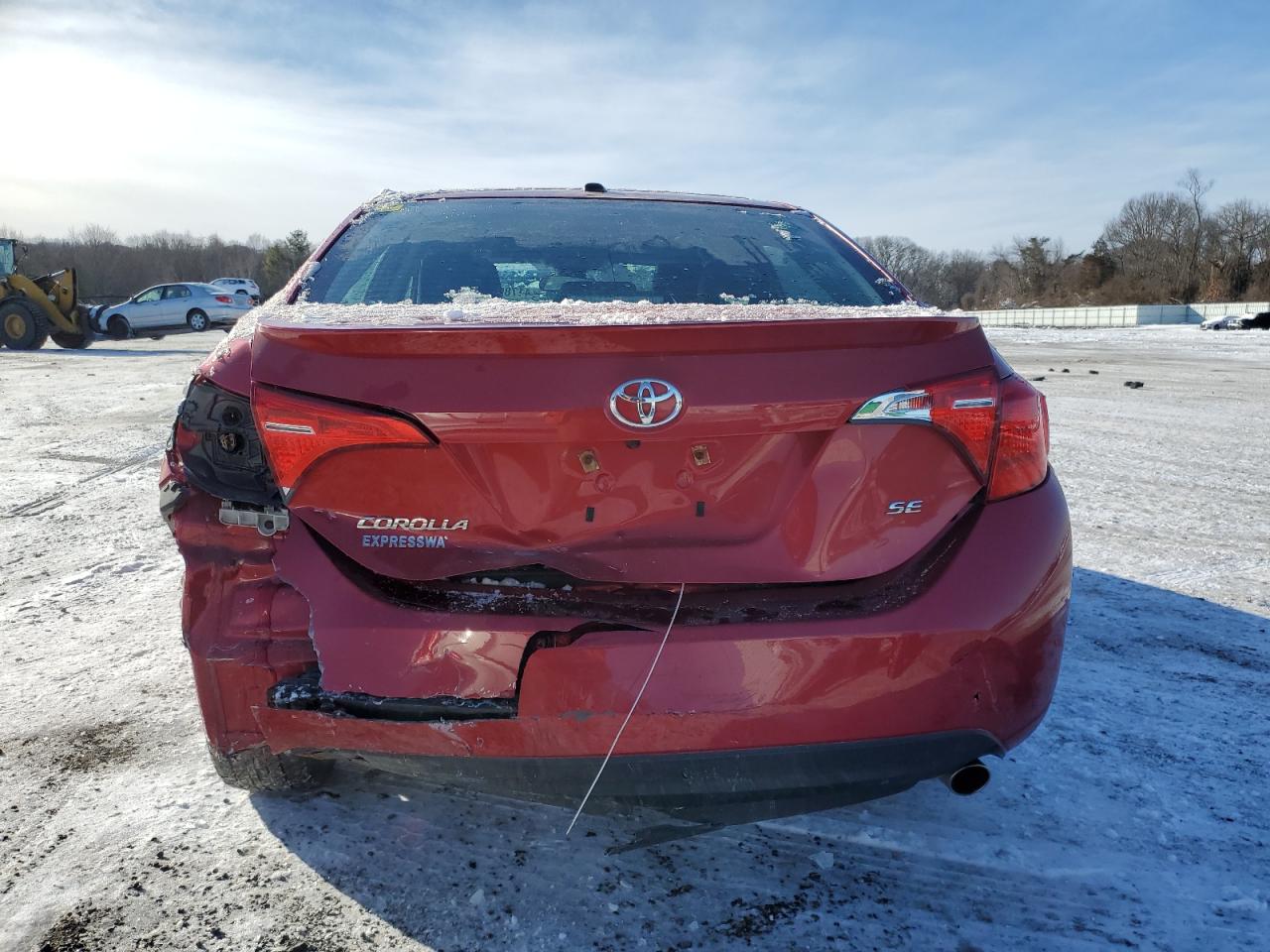 2017 Toyota Corolla VIN 2T1BURHE6HC897988 Copart auction photo, rear end damage thumbnail 6