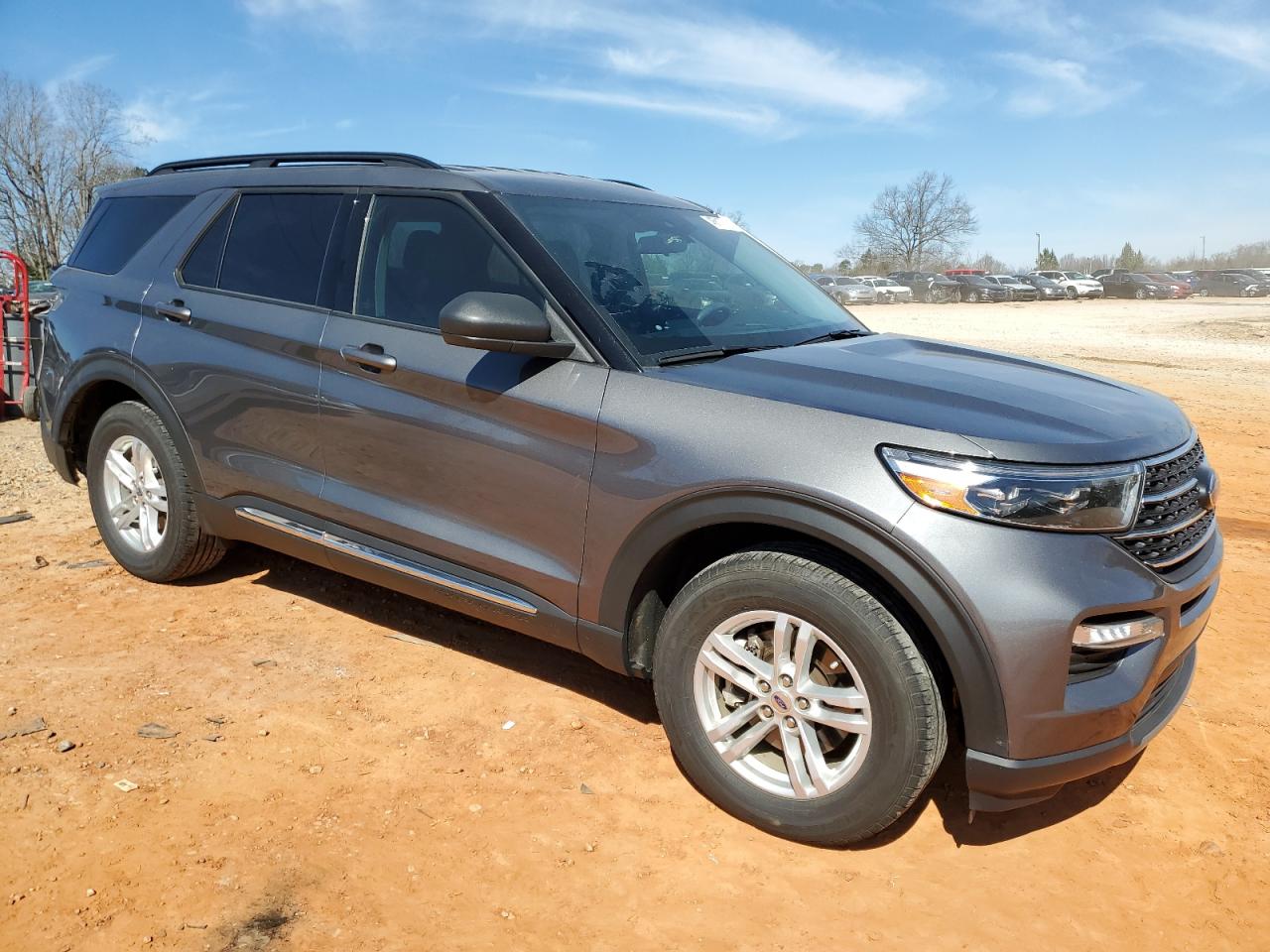 2022 Ford Explorer VIN 1FMSK8DH8NGC01561 Copart auction photo, rear end damage thumbnail 4
