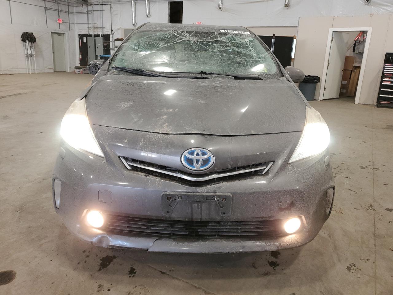 2013 Toyota Prius VIN JTDZN3EU0D3194331 Copart auction photo, front end / all over damage thumbnail 5