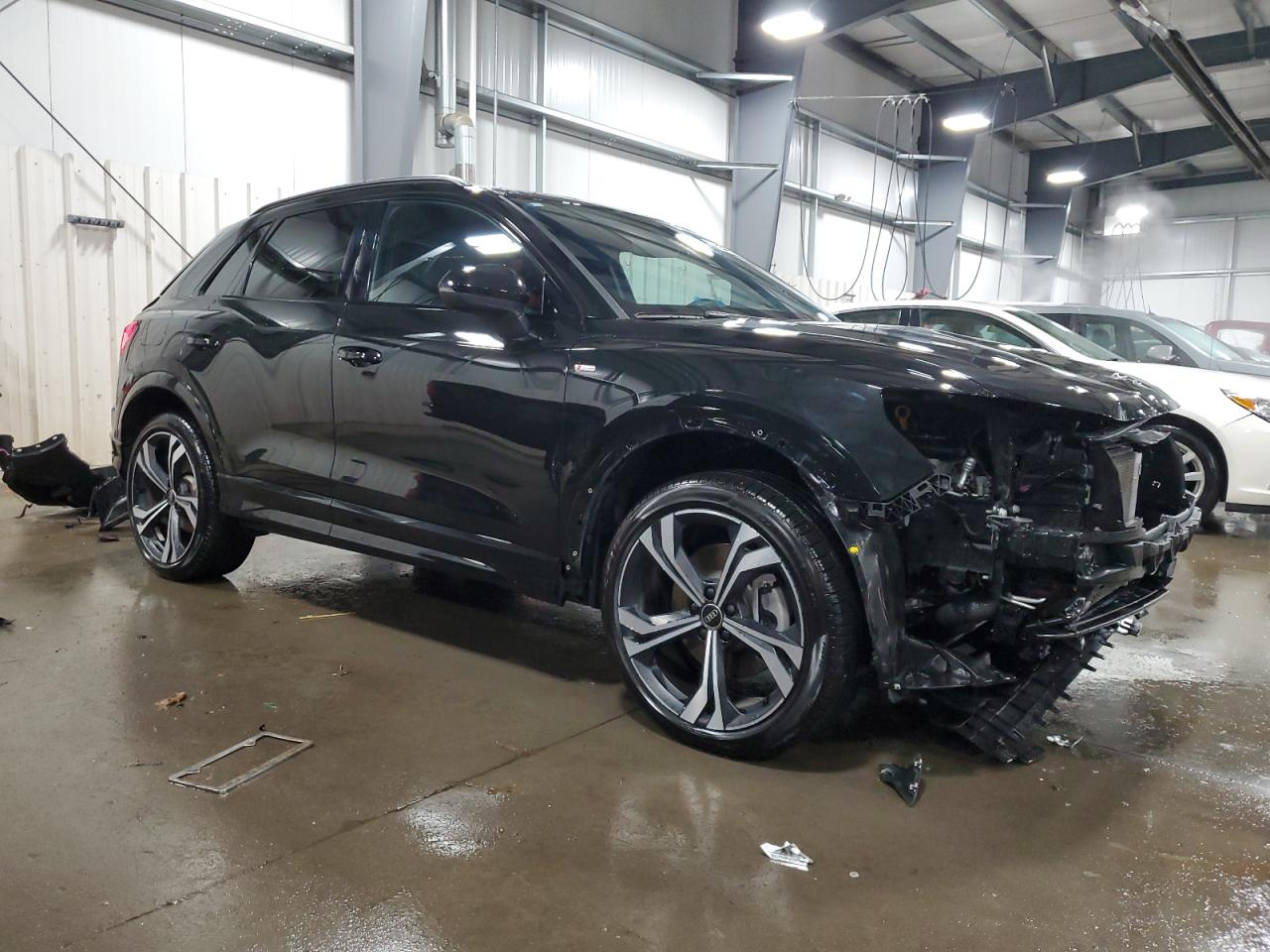 2023 Audi Q3 VIN WA1EECF33P1042249 Copart auction photo, front end damage thumbnail 4