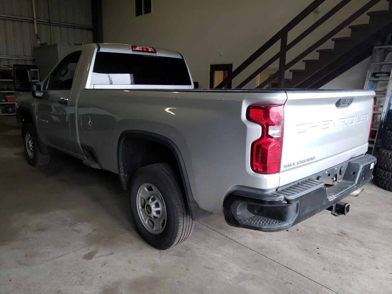 2022 Chevrolet Silverado VIN 1GC0WLE73NF281432 Copart auction photo, front end damage thumbnail 2