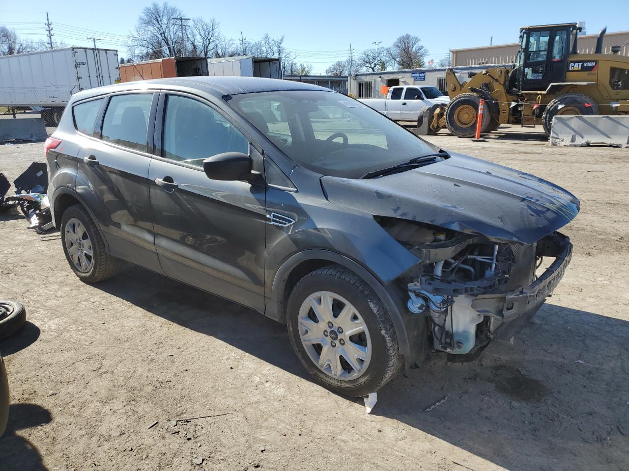 2016 Ford Escape VIN 1FMCU0F77GUC79290 Copart auction photo, front end damage thumbnail 4
