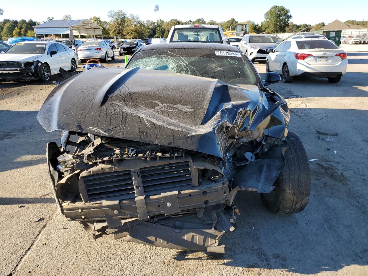 2017 Ford Mustang VIN 1FA6P8TH4H5240422 Copart auction photo, front end / rear end damage thumbnail 5