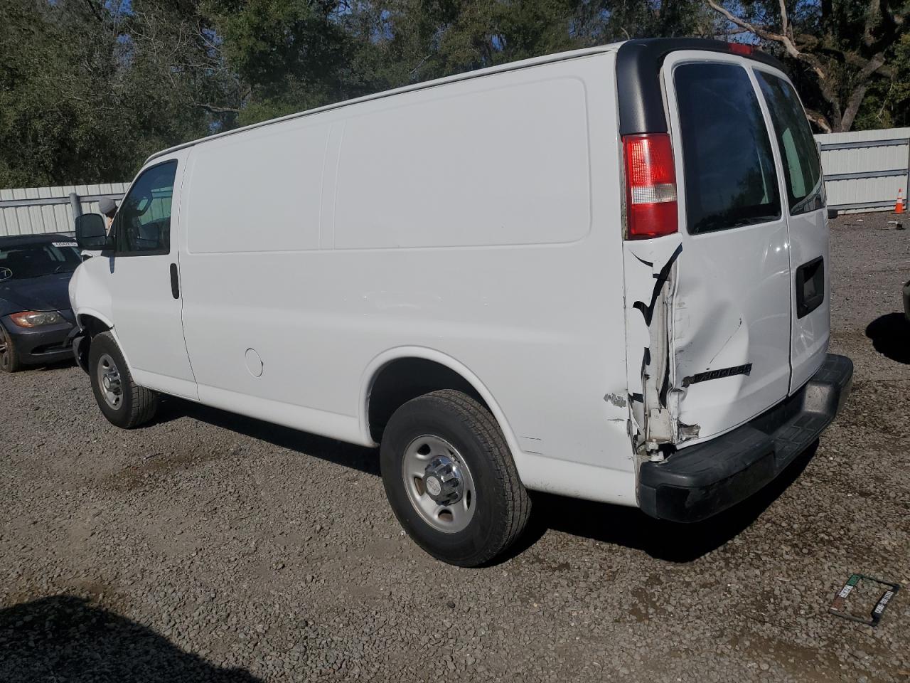 2017 Chevrolet Express VIN 1GCWGAFF1H1120743 Copart auction photo, front end damage thumbnail 2