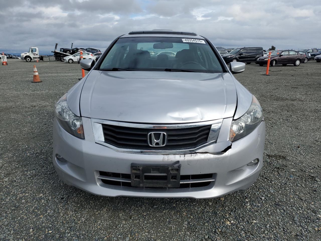 2010 Honda Accord VIN 1HGCP3F80AA023802 Copart auction photo, front end damage thumbnail 5