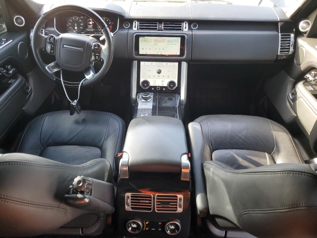 2019 Land Rover Range Rover VIN SALGS2SV7KA542926 Copart auction photo, front end / minor dent/scratches damage thumbnail 8