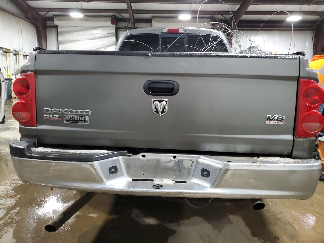 2005 Dodge Dakota VIN 1D7HW48N95S228119 Copart auction photo, front end / rear end damage thumbnail 6