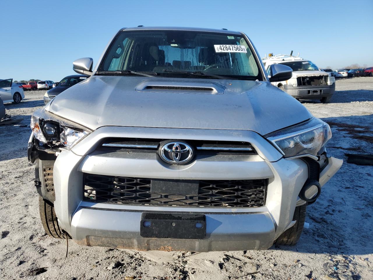 2021 Toyota 4Runner VIN JTEPU5JR8M5913297 Copart auction photo, all over damage thumbnail 5