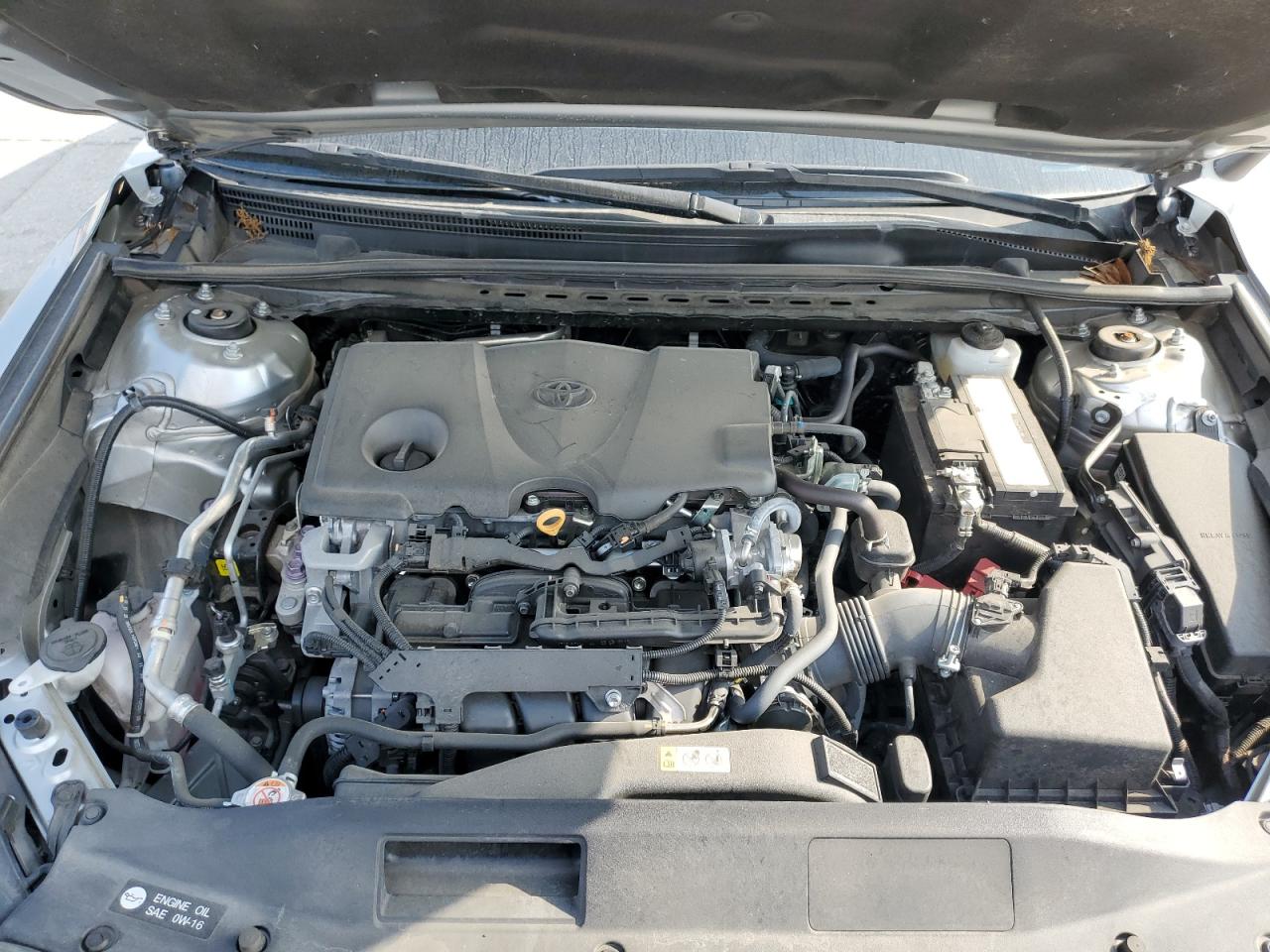 2021 Toyota Camry VIN 4T1C11AKXMU586944 Copart auction photo, front end / rear end damage thumbnail 11