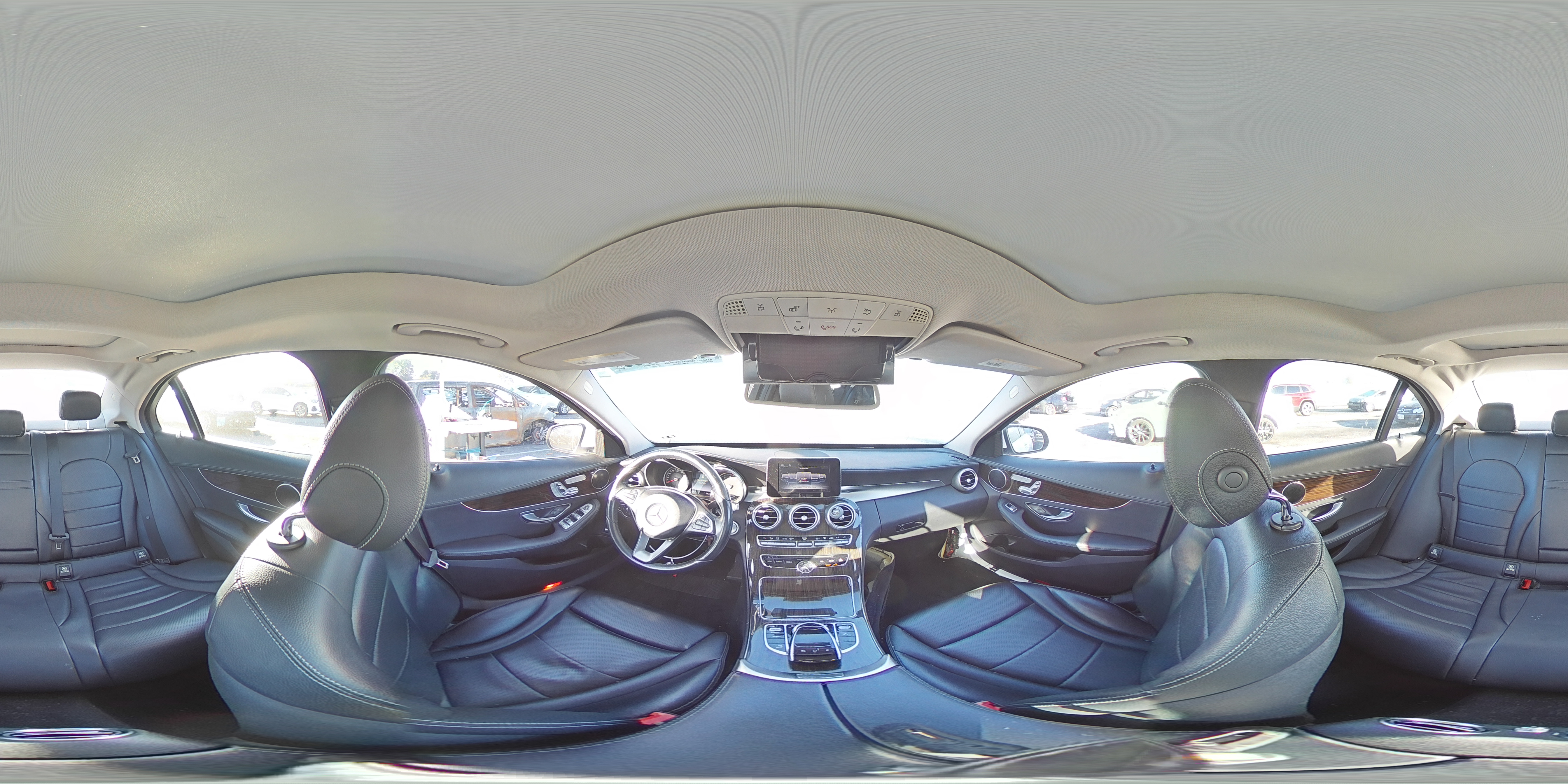 2016 Mercedes-Benz C-klasse VIN 55SWF4HB9GU154920 Copart auction photo, minor dent/scratches damage thumbnail 13