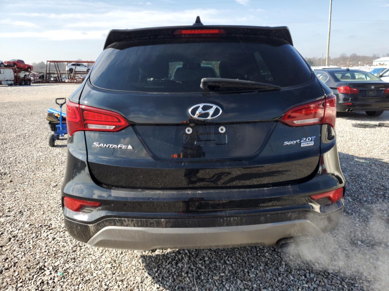 2017 Hyundai Santa Fe VIN 5XYZW4LA3HG452130 Copart auction photo, normal wear damage thumbnail 6