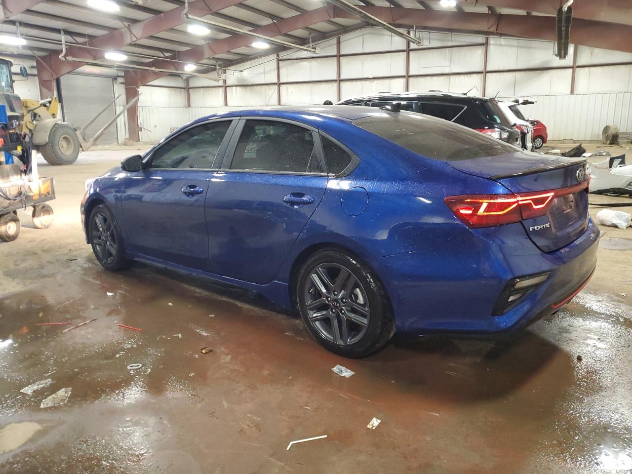 2021 KIA Forte VIN 3KPF34ADXME408285 Copart auction photo, side / front end damage thumbnail 2