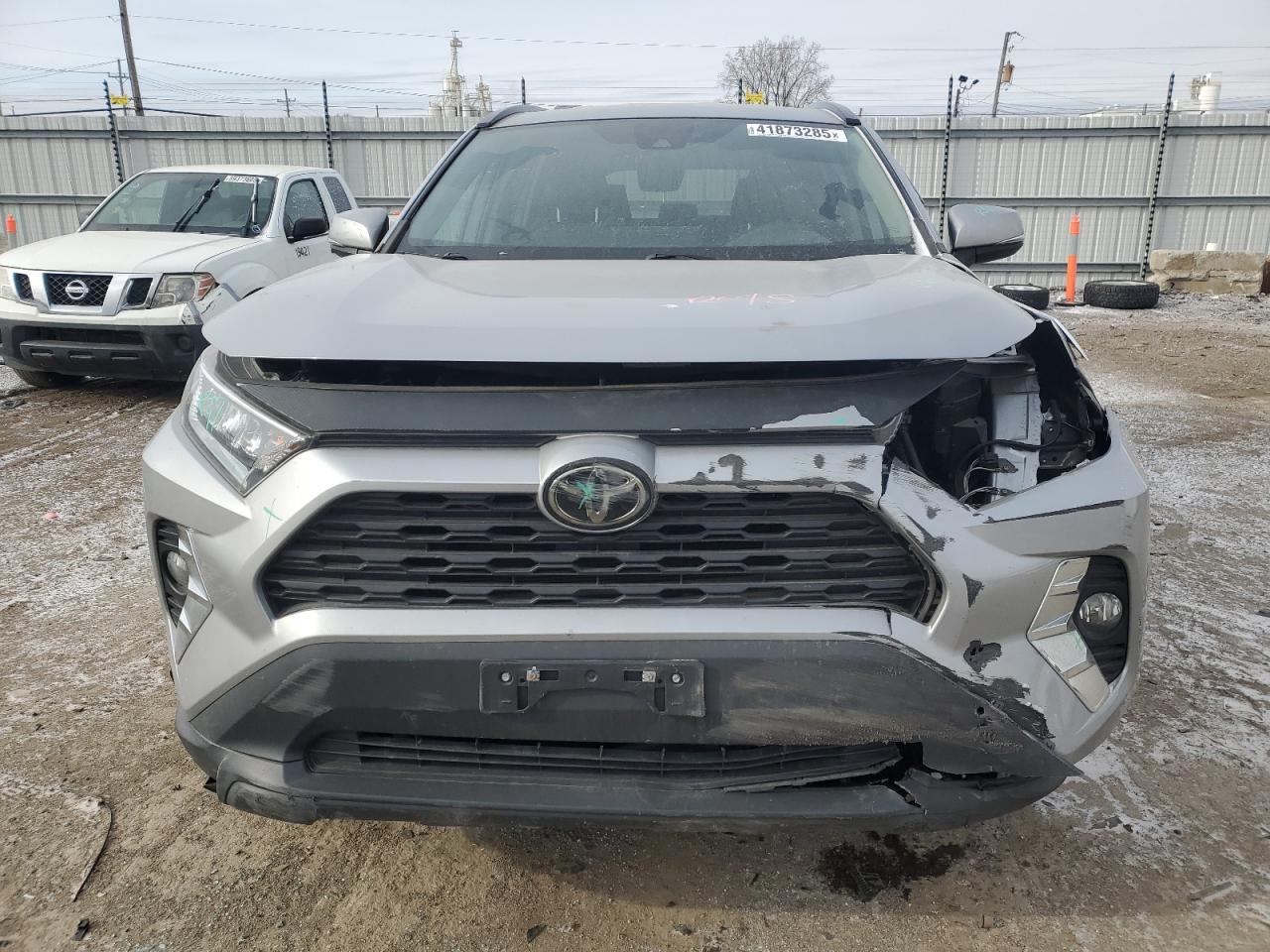 2021 Toyota RAV 4 VIN 2T3W1RFV3MW125641 Copart auction photo, front end damage thumbnail 5