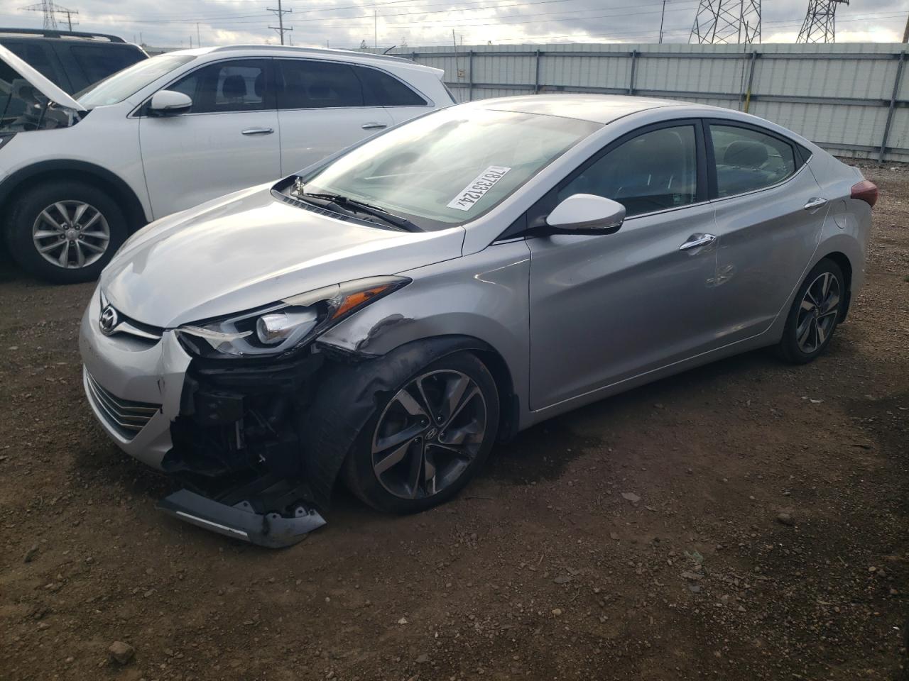 2015 Hyundai Elantra VIN KMHDH4AE3FU437712