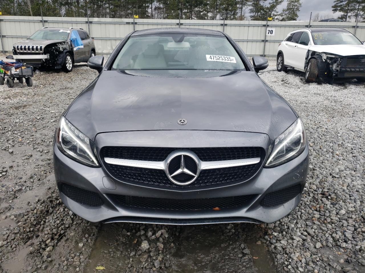 2018 Mercedes-Benz C-klasse VIN WDDWJ4KB3JF722371 Copart auction photo, rear end / side damage thumbnail 5