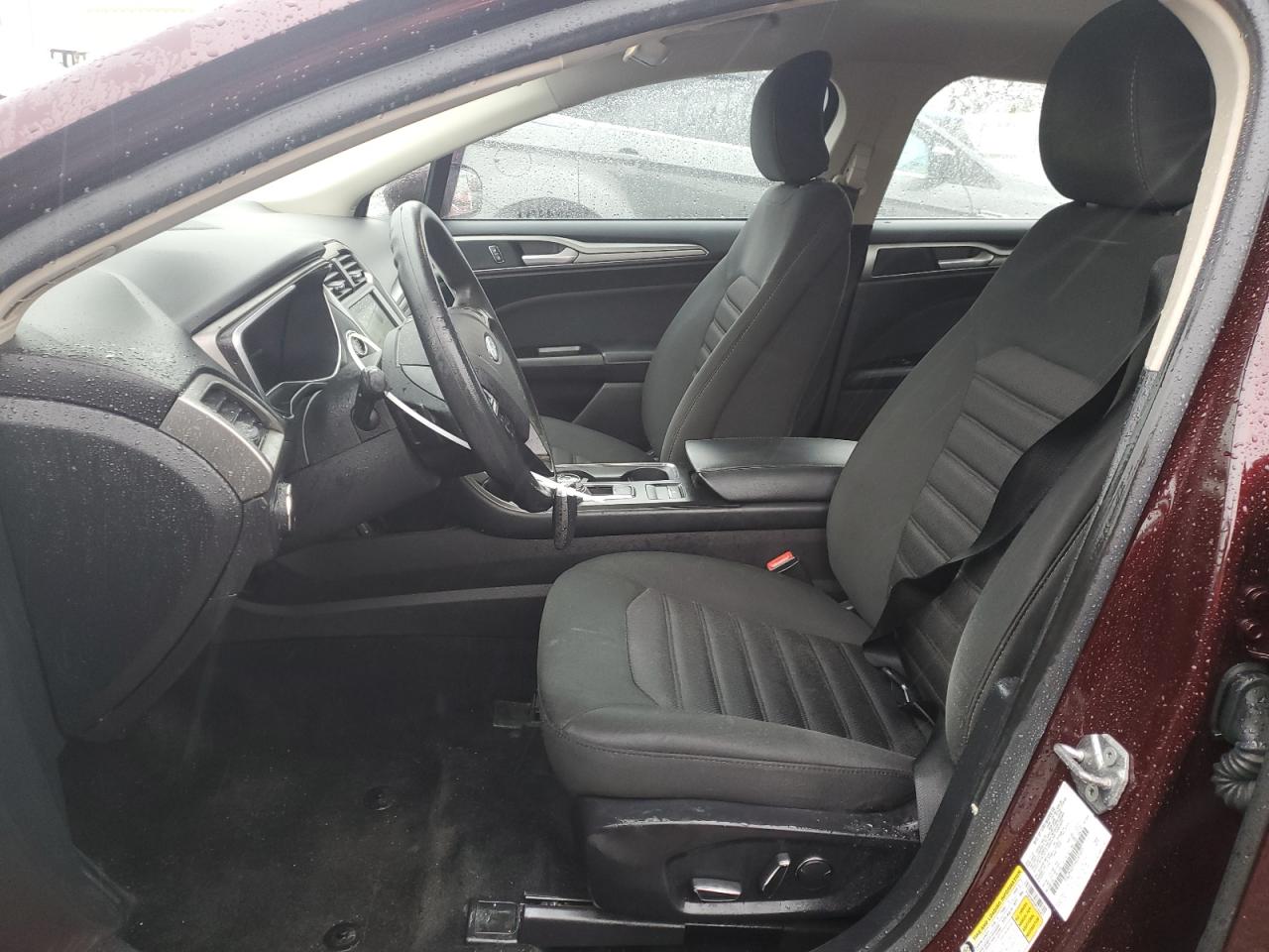2017 Ford Fusion VIN 3FA6P0HD5HR245407 Copart auction photo, rear end / side damage thumbnail 7