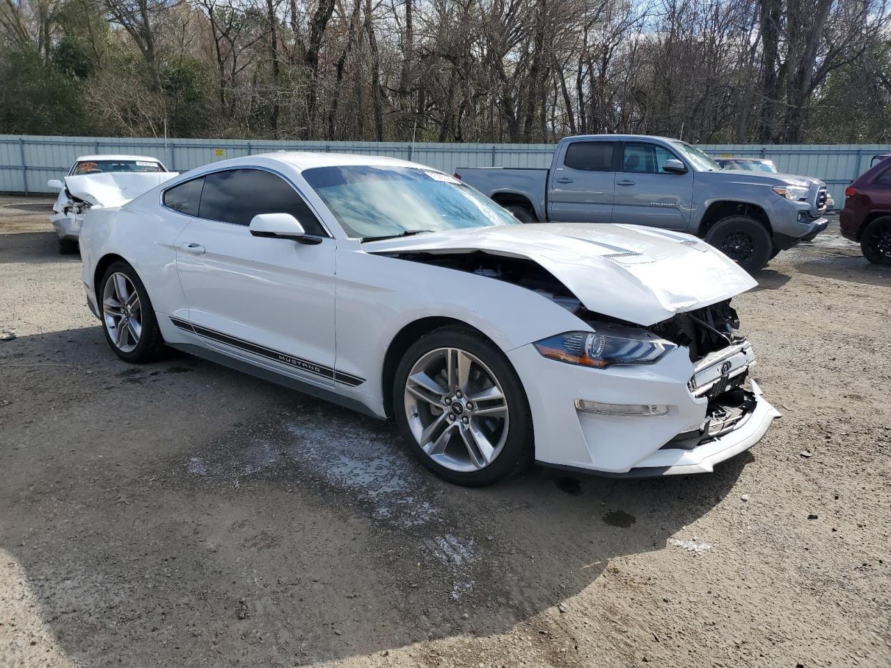 2020 Ford Mustang VIN 1FA6P8TH3L5157797 Copart auction photo, front end damage thumbnail 4