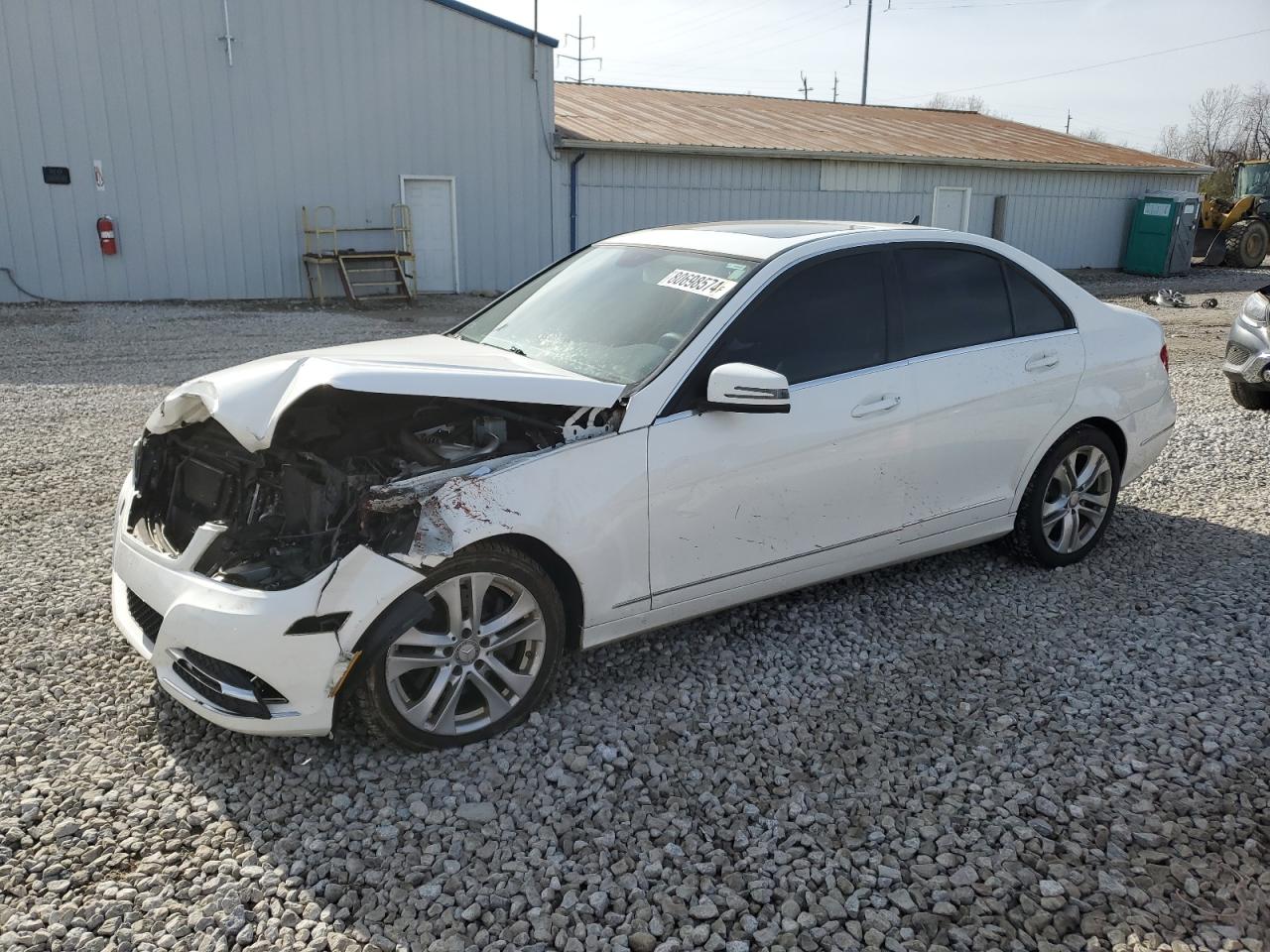 2013 Mercedes-Benz C-klasse VIN WDDGF8ABXDR264555