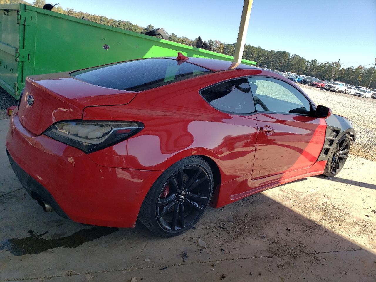 2011 Hyundai Genesis VIN KMHHT6KD9BU054305 Copart auction photo, front end damage thumbnail 3