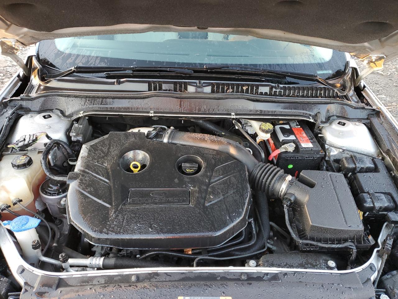 2014 Ford Fusion VIN 3FA6P0K98ER239178 Copart auction photo, side damage thumbnail 11