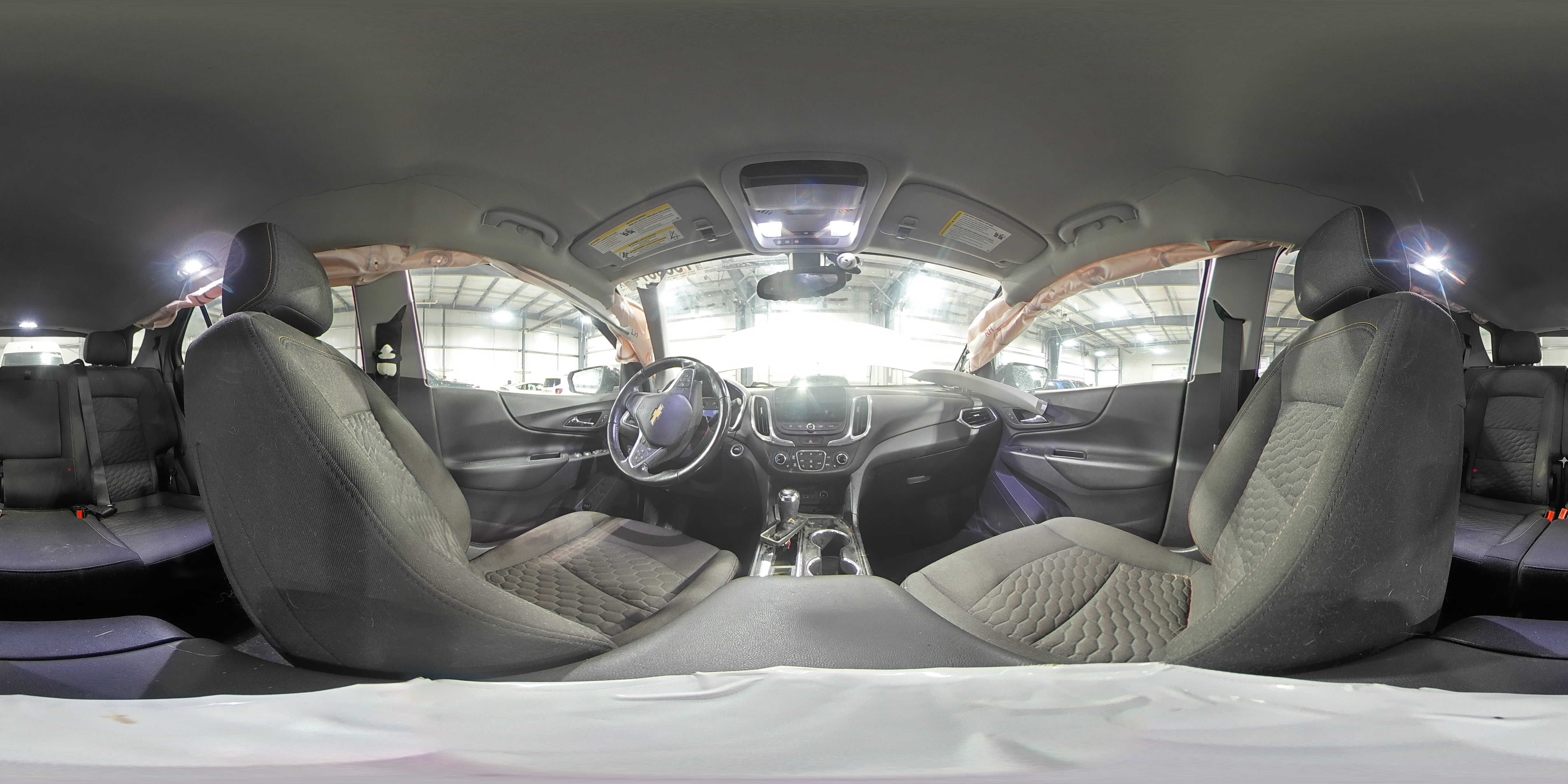 2019 Chevrolet Equinox VIN 2GNAXVEX7K6194806 Copart auction photo, front end / side damage thumbnail 15