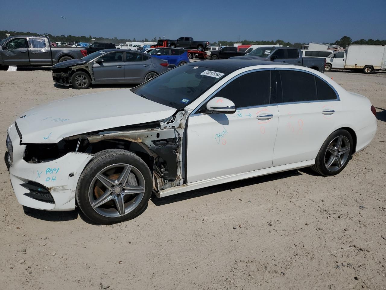 2017 Mercedes-Benz E-klasse VIN WDDZF4JB5HA034010