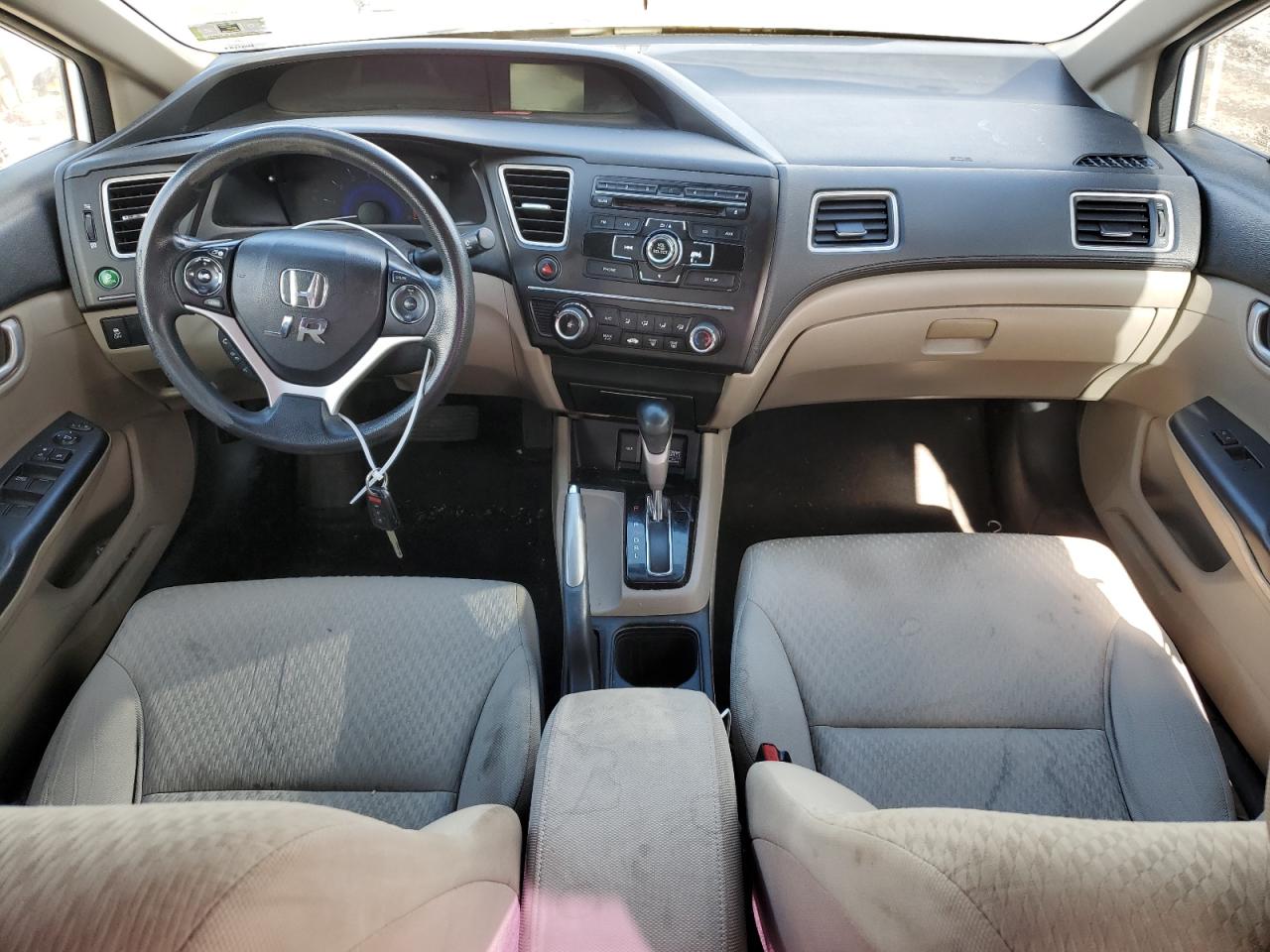 2014 Honda Civic VIN 19XFB2F55EE219098 Copart auction photo, rear end damage thumbnail 8