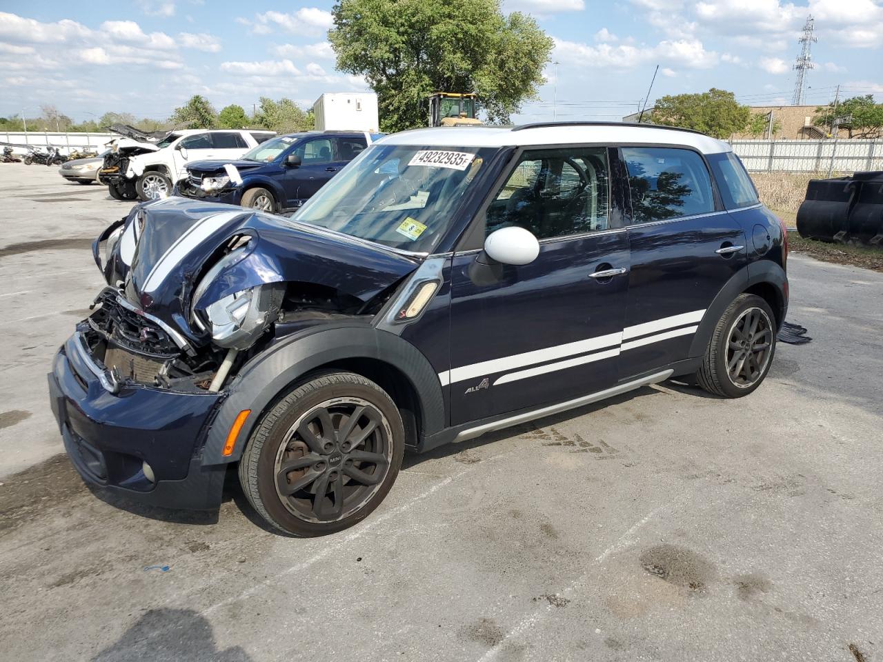 2016 MINI Cooper VIN WMWZC5C56GWU21177 - Copart auction photo