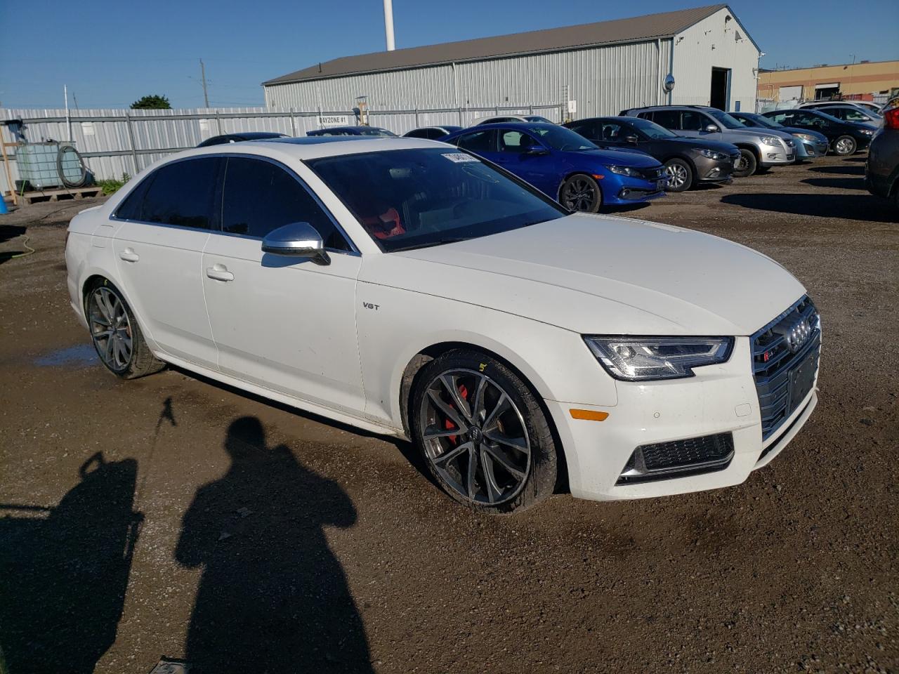 2018 Audi RS4 VIN WAUB4AF46JA002082 Copart auction photo, vandalism / rear end damage thumbnail 4