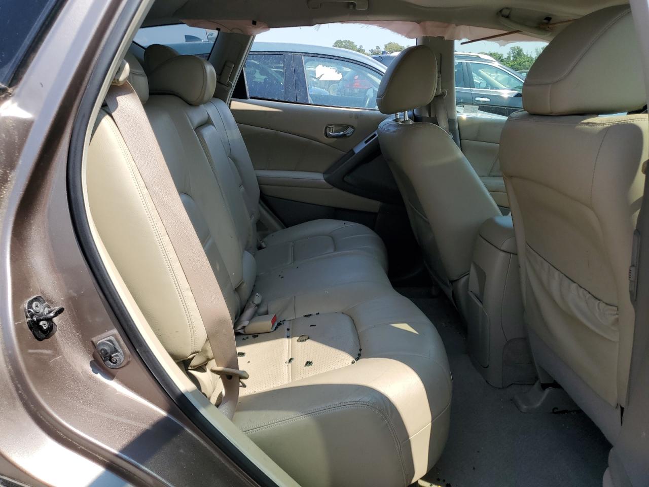 2012 Nissan Murano VIN JN8AZ1MW8CW239445 Copart auction photo, side damage thumbnail 10