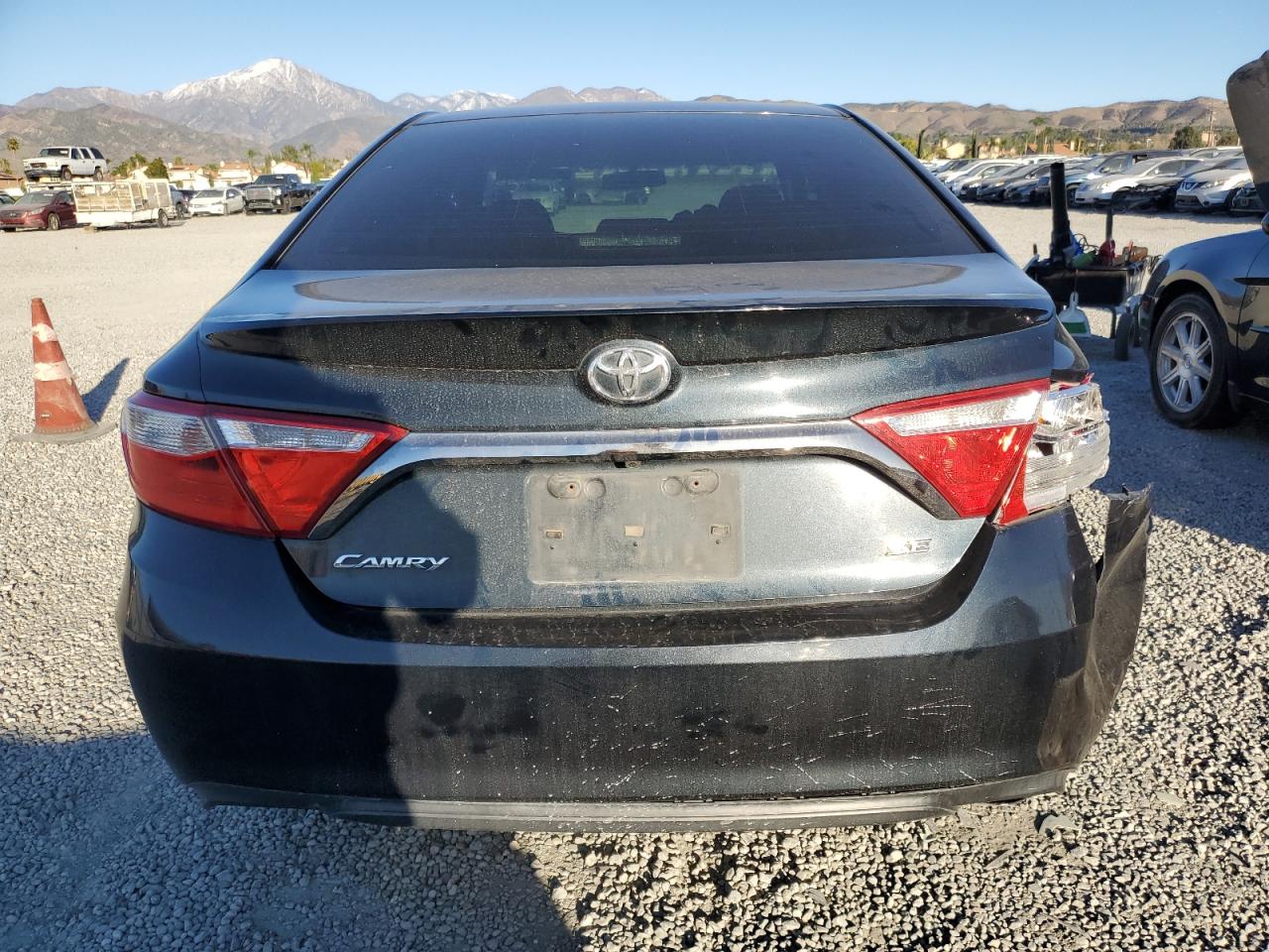 2017 Toyota Camry VIN 4T1BF1FK1HU278332 Copart auction photo, rear end damage thumbnail 6