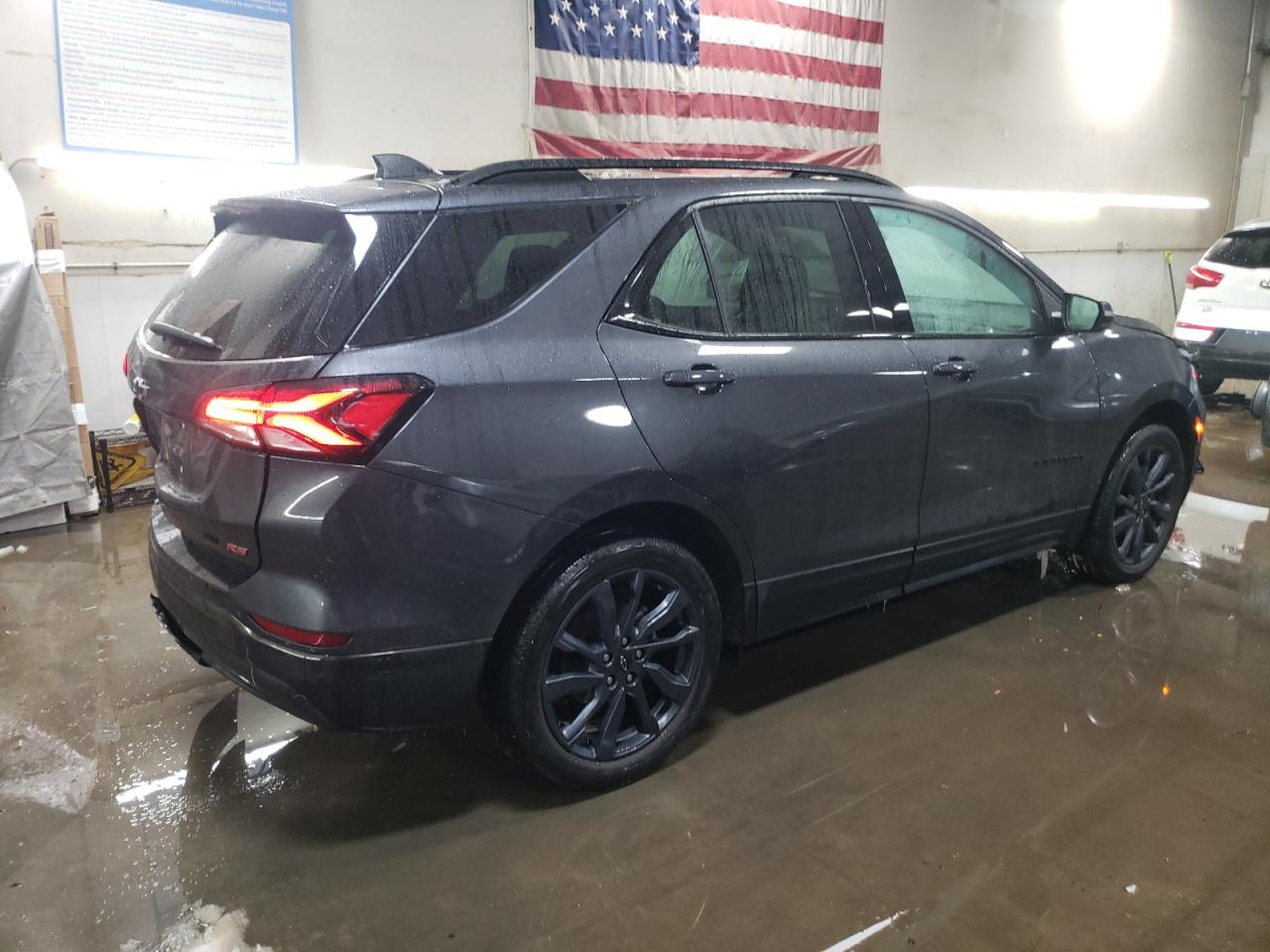 2022 Chevrolet Equinox VIN 3GNAXWEVXNS239862 Copart auction photo, front end damage thumbnail 3
