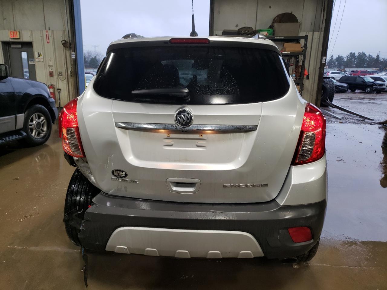 2014 Buick Encore VIN KL4CJBSB5EB545671 Copart auction photo, rear end damage thumbnail 6