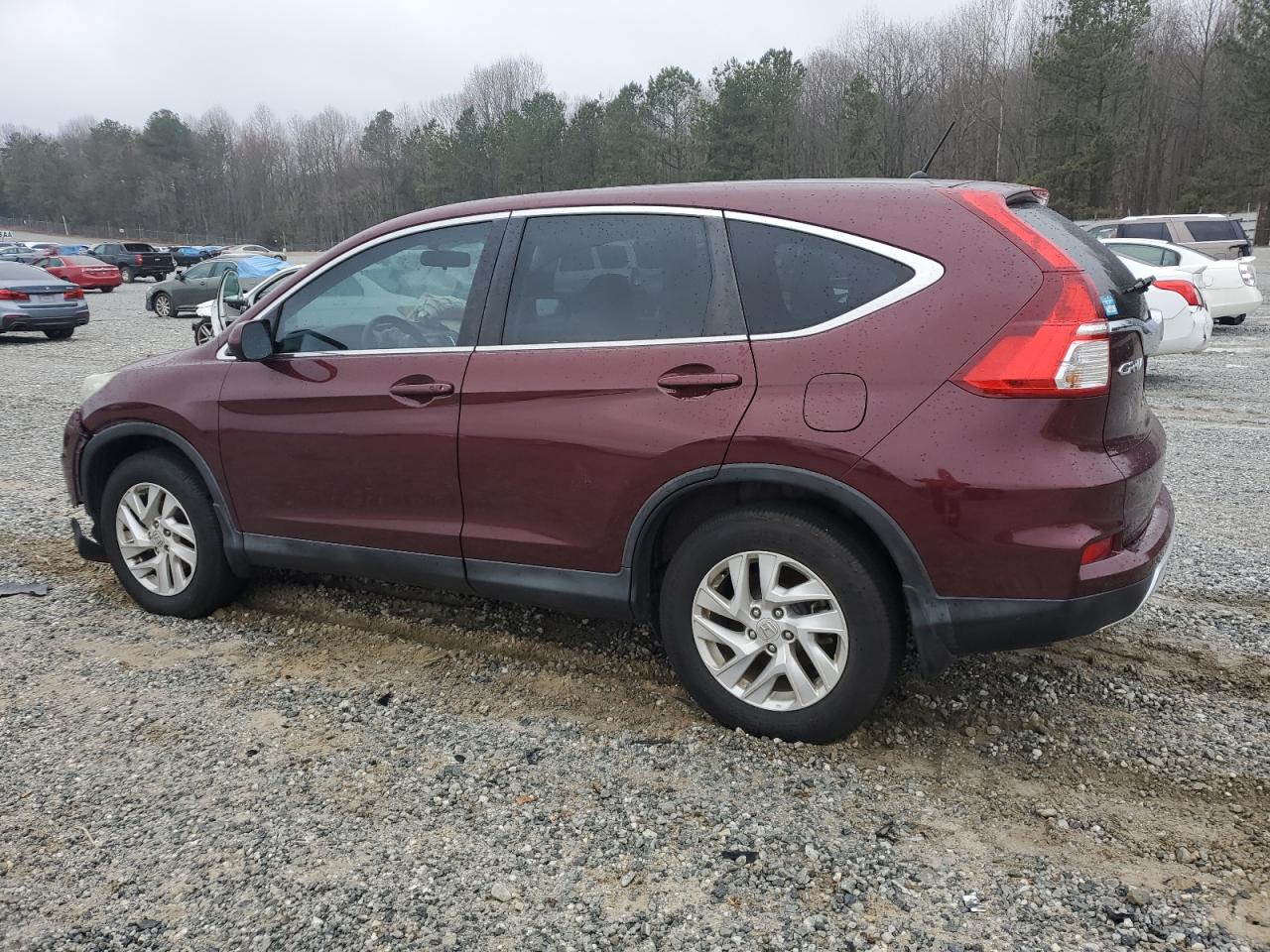 2016 Honda CR-V VIN 2HKRM4H53GH673073 Copart auction photo, front end / undercarriage damage thumbnail 2