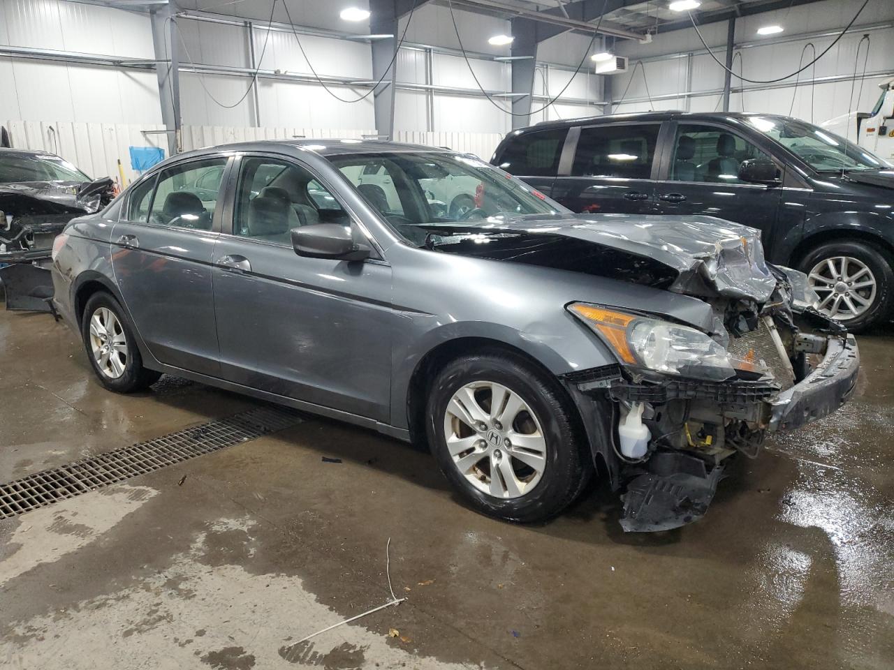 2008 Honda Accord VIN 1HGCP25418A088273 Copart auction photo, front end damage thumbnail 4