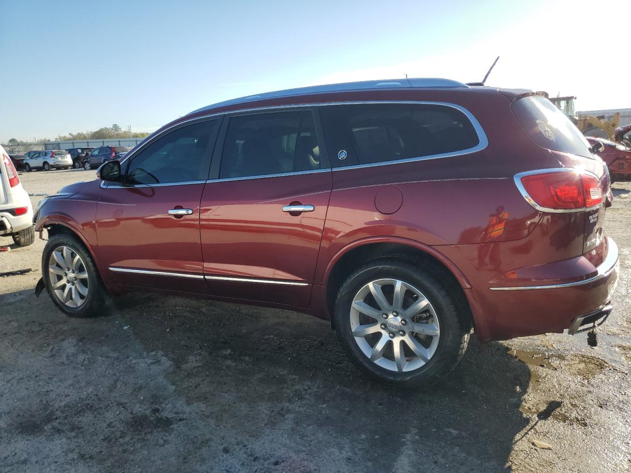 2017 Buick Enclave VIN 5GAKRCKD4HJ318212 Copart auction photo, front end damage thumbnail 2
